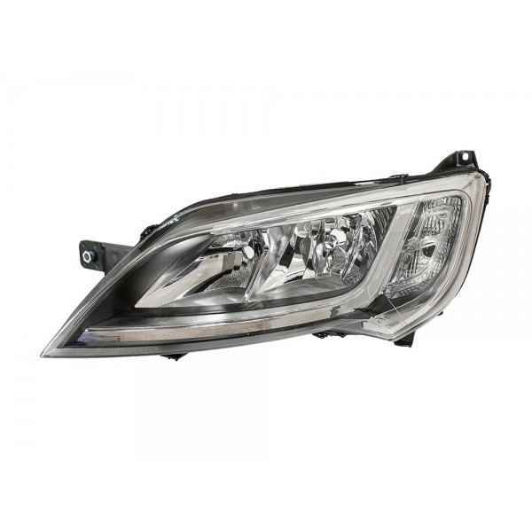 Десен фар за Fiat Ducato Peugeot Boxer Citroen Jumper от 2014 нататък с диодни дневни светлини